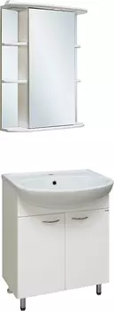 Мебель для ванной Runo Уют 60 белая
