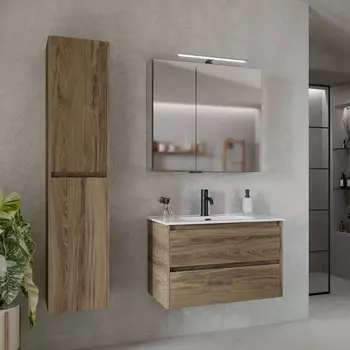 Мебель для ванной Sancos Libra 80 см дуб чарльстон