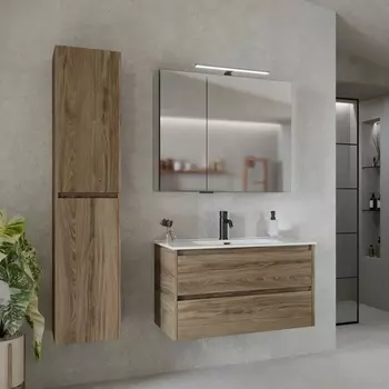 Мебель для ванной Sancos Libra 90 см дуб чарльстон