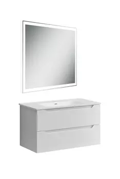 Мебель для ванной Sancos Norma 2.0 90 белая NR2.090W+CN7002+CI900