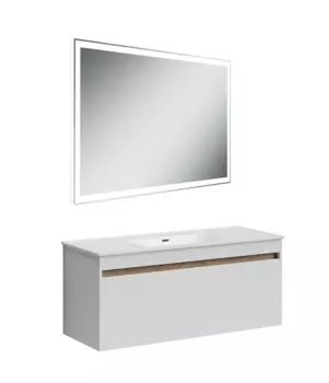 Мебель для ванной Sancos Smart 120 белая SM120-1W+CN7006+CI1200