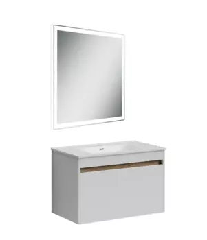 Мебель для ванной Sancos Smart 80 белая SM80W+CN7005+CI800