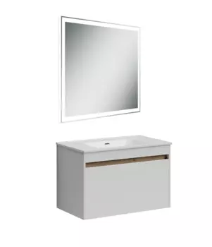 Мебель для ванной Sancos Smart 90 белая SM90W+CN7002+CI900