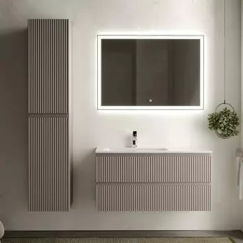 Мебель для ванной Sancos Snob R 100 см, L, doha soft