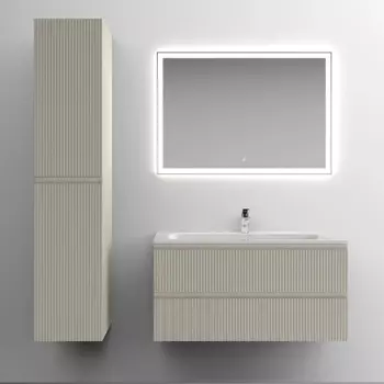 Мебель для ванной Sancos Snob T 100 см, beige soft