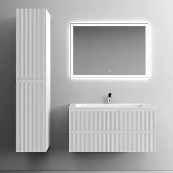 Мебель для ванной Sancos Snob T 100 см, bianco