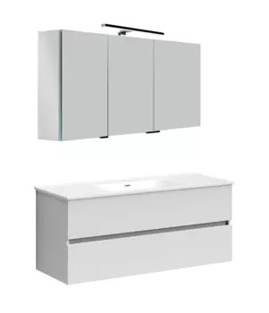 Мебель для ванной Sancos Urban 120 белая UR120-1W+CN7006+Z1200