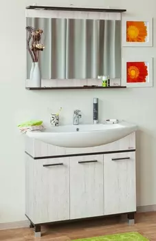 Мебель для ванной Sanflor Толедо 85 венге, орегон