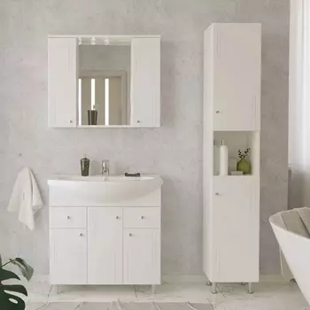 Мебель для ванной Sanstar Июнь 80 белая