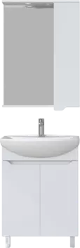 Мебель для ванной Sanstar Лайн 60 белая