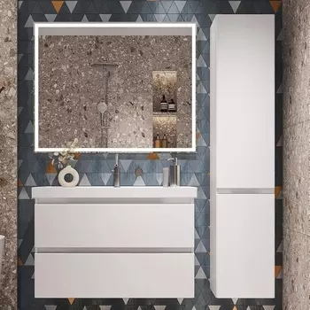 Мебель для ванной Sanstar Riana 90 подвесная, белая