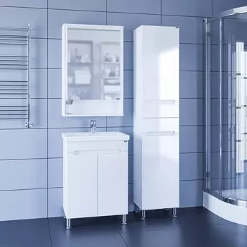 Мебель для ванной СанТа Лондон 60 напольная, с дверками