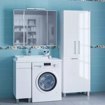 Мебель для ванной СанТа Марс 29 напольная, для стиральной машины