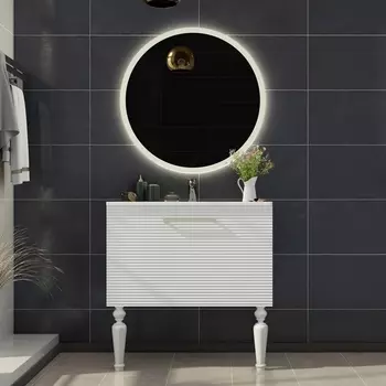 Мебель для ванной Sanvit Эмми 3Д 80 белая