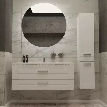 Мебель для ванной Sanvit Турин 2 120, белая