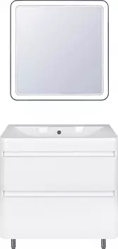 Мебель для ванной Style Line Атлантика 90 Люкс Plus, напольная, антискрейч