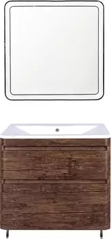 Мебель для ванной Style Line Атлантика 90 Люкс Plus, напольная,старое дерево