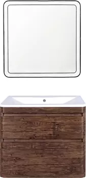 Мебель для ванной Style Line Атлантика 90 Люкс Plus, подвесная, старое дерево