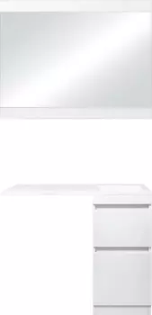 Мебель для ванной Style Line Даллас 100 Люкс Plus напольная, белая, эмаль R