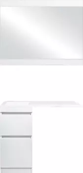 Мебель для ванной Style Line Даллас 100 Люкс Plus напольная, белая