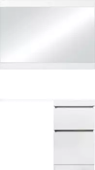 Мебель для ванной Style Line Даллас 110 Люкс Plus напольная, белая R