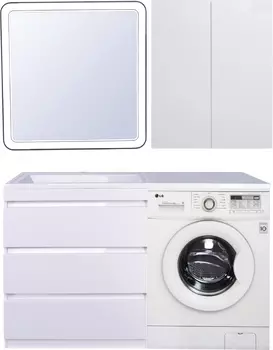 Мебель для ванной Style Line Даллас 140 люкс, белая