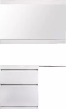Мебель для ванной Style Line Даллас 150 Люкс Plus напольная, белая