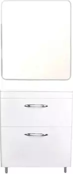 Мебель для ванной Style Line Каре 70 напольная, Люкс Plus, белая