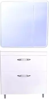 Мебель для ванной Style Line Каре 80 напольная, Люкс Plus, белая