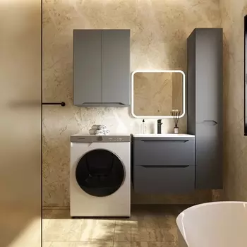 Мебель для ванной Style Line Марелла 60 подвесная, серая