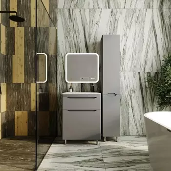 Мебель для ванной Style Line Марелла 60 напольная, серая