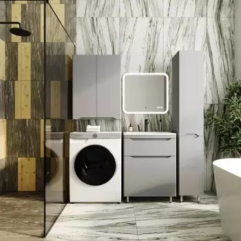 Мебель для ванной Style Line Марелла 70 напольная, серая