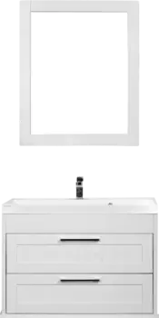 Мебель для ванной ValenHouse Эйвори 80, подвесная, белая