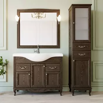 Мебель для ванной ValenHouse Эллина 105 кальяри, фурнитура хром