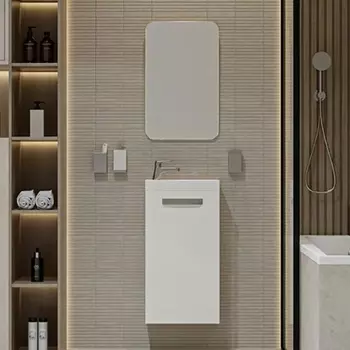 Мебель для ванной Velvex Estea 40.1D белая матовая