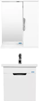 Мебель для ванной VIANT Барселона 50 подвесная, белая