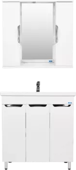 Мебель для ванной VIANT Лима 80 напольная, с дверцами