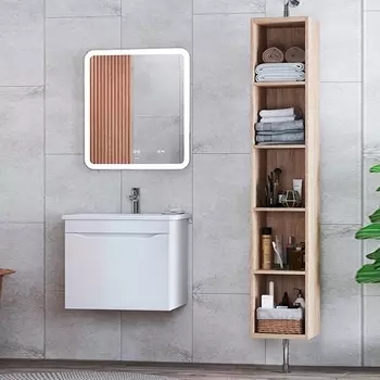 Мебель для ванной Vigo Grani 75 подвесная, подвесная, 1 ящик, белая