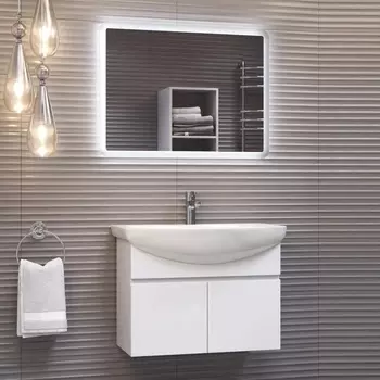 Мебель для ванной Vigo Wing 60 белая матовая