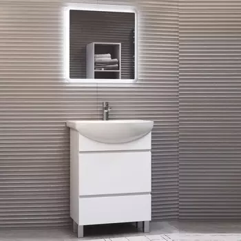 Мебель для ванной Vigo Wing 60 напольная, 2 ящика