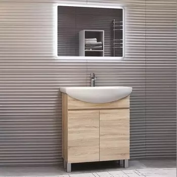 Мебель для ванной Vigo Wing 70 напольная, дуб сонома