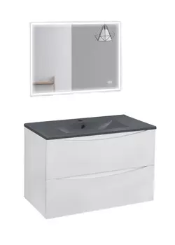Мебель для ванной Vincea Mia 75 G.White VMC-2MC750GW+VBS-13975MA+VLM-3VN800