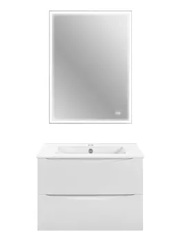 Мебель для ванной Vincea Mia Slim 60 G.White VMC-2MC600S1GW+VBS-13960S1+VLM-3VN600-2