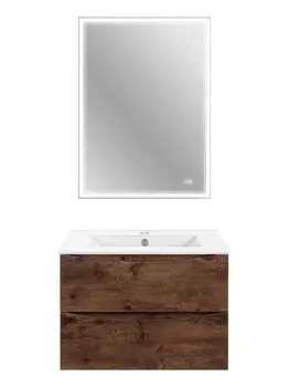 Мебель для ванной Vincea Mia Slim 60 R.Wood VMC-2MC600S1RW+VBS-13960S1+VLM-3VN600-2