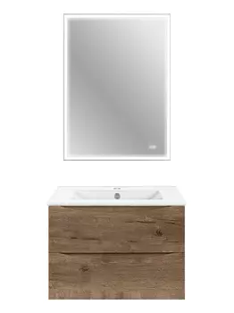 Мебель для ванной Vincea Mia Slim 60 V.Oak VMC-2MC600S1VO+VBS-13960S1+VLM-3VN600-2