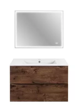 Мебель для ванной Vincea Mia Slim 80 R.Wood VMC-2MC800S1RW+VBS-13980S1+VLM-3VN800-2