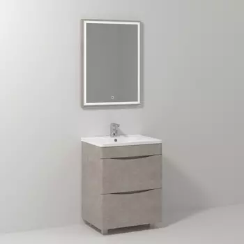 Мебель для ванной Vod-Ok Adel 60 напольная, белый камень