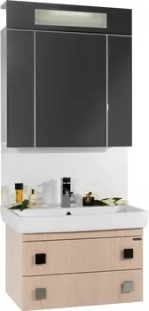 Мебель для ванной Vod-Ok Квадро 70 дуб