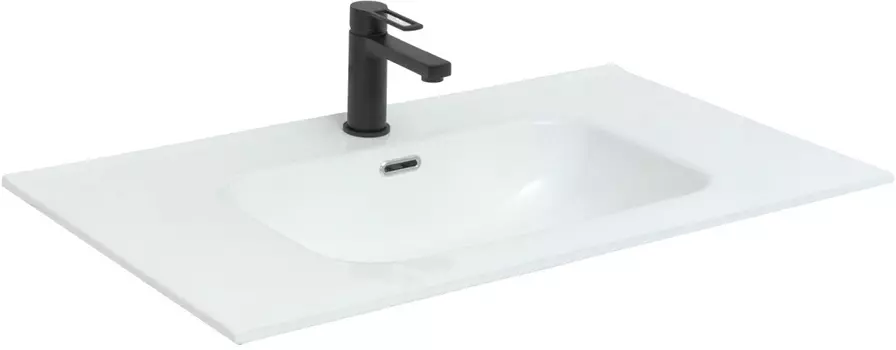 Мебельная раковина Aquanet Flat 100 254365