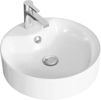 Мебельная раковина Aqwella Best Shelf, 43 WB.CT/Best/43-C.Shelf/WHT